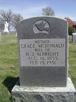 Grace <I>McDonald</I> Albright 