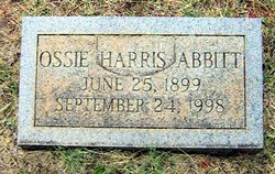 Ossie Harris Abbitt 