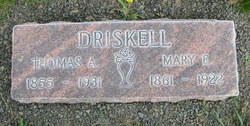 Mary Elizabeth <I>Stone</I> Driskell 