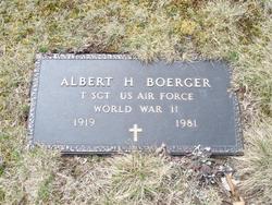 Sgt Albert H Boerger 