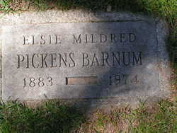 Elsie Mildred <I>Pickens</I> Barnum 