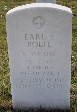 PFC Earl Ernest Bolte 