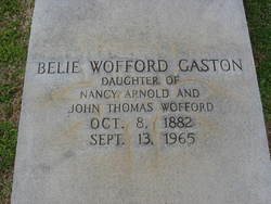 Belie Etola <I>Wofford</I> Gaston 