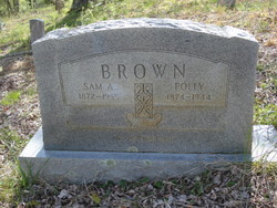 Mary “Polly” <I>Whaley</I> Brown 