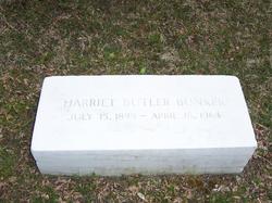 Harriet Allen <I>Butler</I> Bunker 