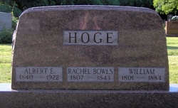 Rachel <I>Bowles</I> Hoge 