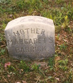 Margaret Susan <I>Gilbert</I> Barrick 