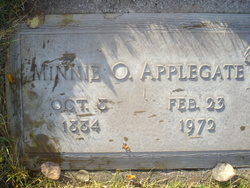 Minnie Olive <I>Orchard</I> Applegate 