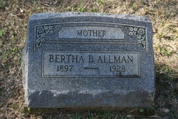 Bertha B Allman 