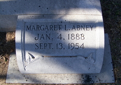 Margaret <I>Lyles</I> Abney 