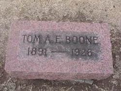 Alonzo Earl “Tom” Boone 