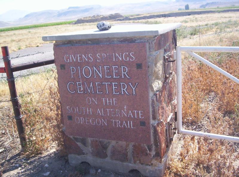 Givens Springs Pioneer Cemetery