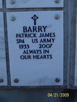 Patrick James Barry 
