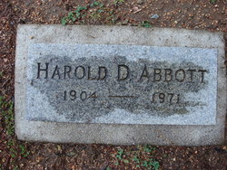 Harold D Abbott 