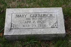 Mary <I>Dotter</I> Gerberich 