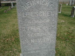 Heinrich G “Henry” Lueschen 