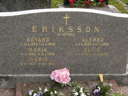Maria <I>Wikström</I> Eriksson 
