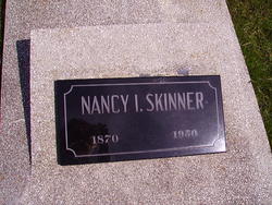 Nancy Isabelle “Nannie Belle” <I>Terry</I> Skinner 