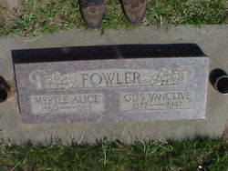 Myrtle Alice <I>Nott</I> Fowler 