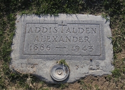 Addis Alden Alexander 