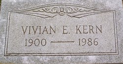 Vivian Elizabeth <I>Cain</I> Kern 