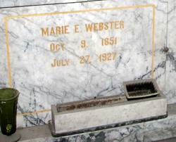 Marie E <I>Church</I> Webster 
