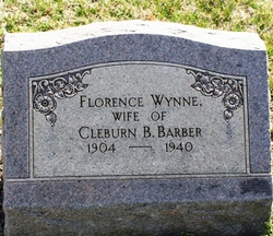 Florence Estelle <I>Wynne</I> Barber 