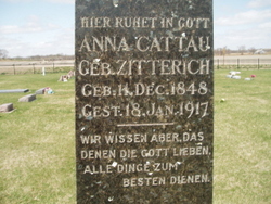Anna <I>Zitterich</I> Cattau 