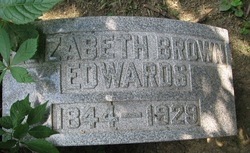 Elizabeth <I>Brown</I> Edwards 