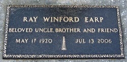 Ray Winford Earp 