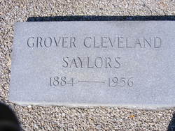 Grover Cleveland Saylors 
