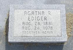 Agatha <I>Regier</I> Ediger 