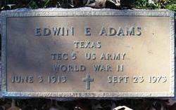Edwin Earl Adams 