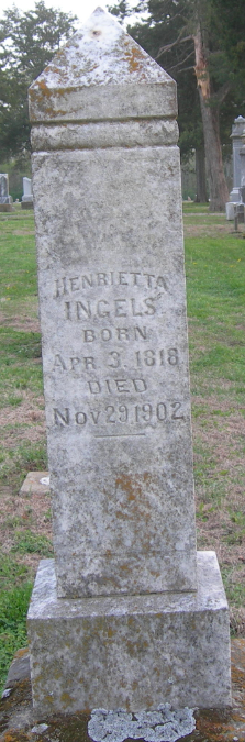 Henrietta <I>Earnest</I> Ingels 