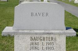 Infant daughter Baver 