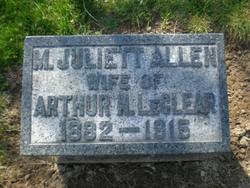 Martha Juliette <I>Allen</I> LeClear 