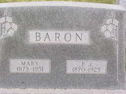 Mary <I>Kabela</I> Baron 