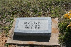 Benjamin Franklin “Ben” Haney 