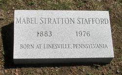 Mabel Rose <I>Stratton</I> Stafford 