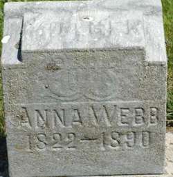 Anna <I>Huntsinger</I> Webb 