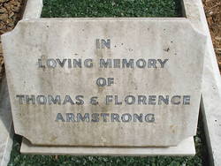 Florence Valentine <I>Lawrence</I> Armstrong 