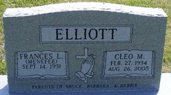 Cleo M Elliott 