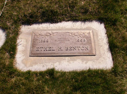 Ethel Helen <I>Sennett</I> Benton 