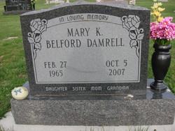 Mary Kathryn <I>Belford</I> Damrell 