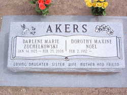 Darlene Marie <I>Akers</I> Zuchelkowski 