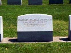 Boyd Minerva <I>Bell</I> Covington 