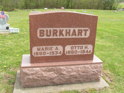 Marie Anna <I>Klapp</I> Burkhart 