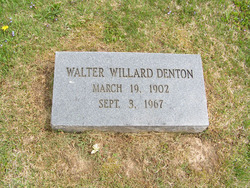 Walter Willard Denton 