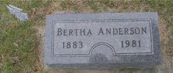Bertha Frances <I>Coon</I> Anderson 