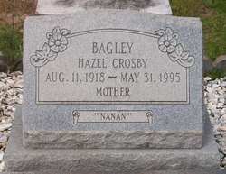 Hazel “Nanan” <I>Crosby</I> Bagley 